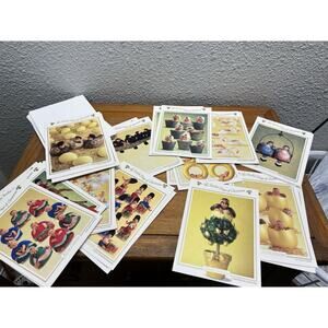 Vintage Anne Geddes – The Twelve Days of Christmas card set READ
